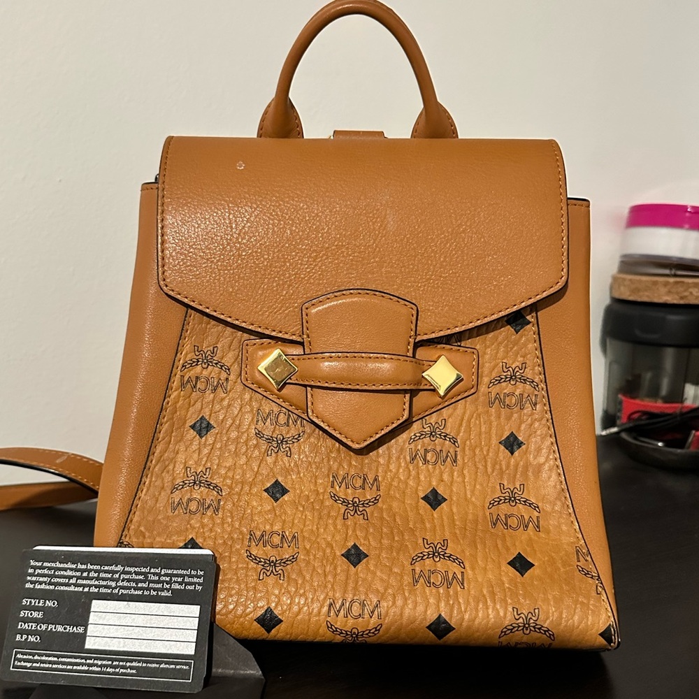 MCM Mini Backpack Visetos